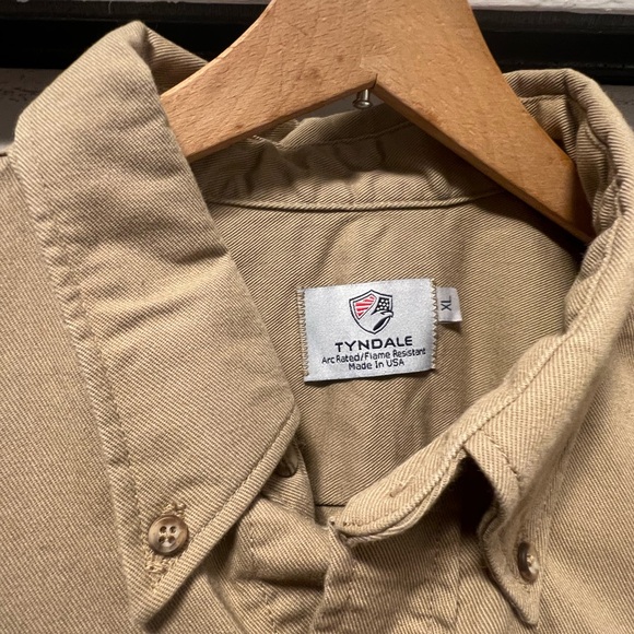 Tyndale Button Down Long Sleeve FR Work Shirt - Picture 3 of 4